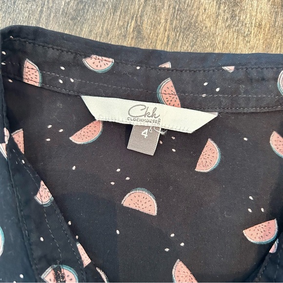 Ckh CLOCKHOUSE C&A | Women’s sleevless button down shirt | Size 4 - Picture 6 of 8